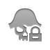 Lock, Piracy DarkGray icon