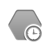Clock, Polygon DarkGray icon