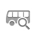Bus, zoom DimGray icon