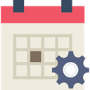 Organization, date, Events, Schedule, Calendar, interface Beige icon