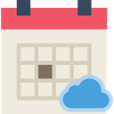 interface, Organization, date, Schedule, Events, Calendar Beige icon
