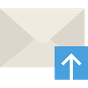 Note, envelope, Message, interface, mail LightGray icon