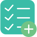 checking, Tasks, interface, list, tick LightSeaGreen icon