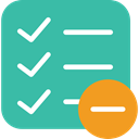 checking, list, interface, Tasks, tick LightSeaGreen icon