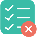 interface, checking, Tasks, list, tick LightSeaGreen icon