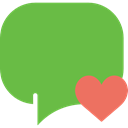 Multimedia, speech bubble, Speech Balloon, Message, interface, Chat, Conversation, chatting YellowGreen icon