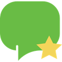 Multimedia, chatting, Speech Balloon, Chat, speech bubble, Message, interface, Conversation YellowGreen icon