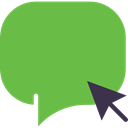 speech bubble, Conversation, Chat, interface, Speech Balloon, Multimedia, chatting, Message YellowGreen icon