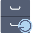 storage, document, interface, Office Material, Archive, File, Filing Cabinet DimGray icon
