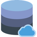 interface, Multimedia, computing, Server, Database, Data Storage, Cloud storage, file storage, Cloud computing SkyBlue icon