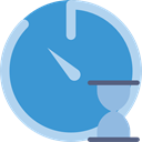 time, Chronometer, timer, interface, Wait, Tools And Utensils, stopwatch SteelBlue icon