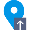 signs, Map Location, placeholder, pin, interface, Map Point, map pointer, Maps And Flags DodgerBlue icon