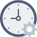 Chronometer, Wait, timer, time, Tools And Utensils, stopwatch, interface WhiteSmoke icon