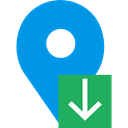 interface, pin, map pointer, Maps And Flags, placeholder, signs, Map Location, Map Point DodgerBlue icon