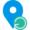 Map Point, Map Location, pin, placeholder, map pointer, Maps And Flags, interface, signs DodgerBlue icon