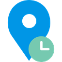 pin, interface, map pointer, Maps And Flags, Map Point, placeholder, signs, Map Location DodgerBlue icon