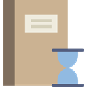 bookmark, Notebook, interface, Agenda, Address book, Business Tan icon