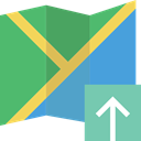 interface, Maps And Flags, position, Geography, Map, Orientation, location MediumSeaGreen icon