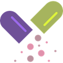 Antibiotic, Drug, medical, Medication, Pill, healthcare Black icon