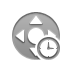 node, Clock DarkGray icon