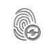 refresh, Fingerprint Icon