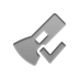 checkmark, Flashlight Gray icon