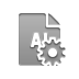 Gear, File, Format, Ai Icon