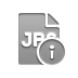 Info, jpg, File, Format DarkGray icon