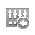 Console, Left, Audio DarkGray icon