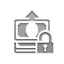 tax, open, Lock Gray icon