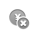 coin, yen, Close Icon