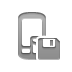 Diskette, Sm Gray icon