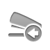 Left, stapler DarkGray icon