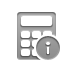 Info, calculator Icon