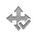 Move, checkmark Gray icon