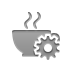 Gear, Coffee Gray icon