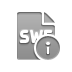 swf, Format, Info, File DarkGray icon