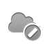 cancel, Cloud Icon