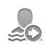 swimming, right DarkGray icon