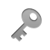 Key Gray icon