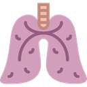 medical, organ, Anatomy, Lung, Breath, Lungs Plum icon