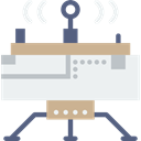 technology, Astronomy, Moon, Lunar Module, science, transport WhiteSmoke icon