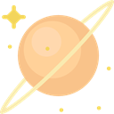 saturn, science, planet, Astronomy, solar system BurlyWood icon