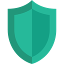 shield, Antivirus, defense, secure, security LightSeaGreen icon