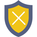 shield, security, defense, weapons, Protection Gold icon