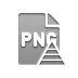 Format, File, pyramid, Png Gray icon