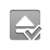 checkmark, Eject DarkGray icon