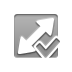 Resize, checkmark DarkGray icon