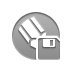 Corel, Diskette DarkGray icon