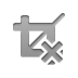 cross, Crop DarkGray icon